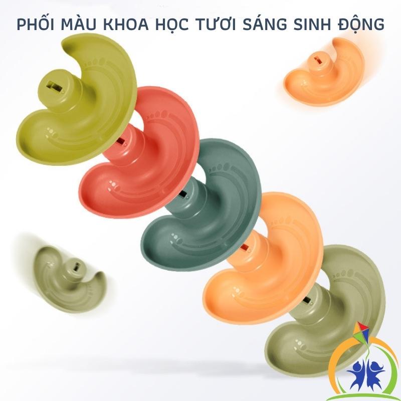 Tháp bóng lăn cầu trượt thả bóng xoay tròn KIDONE đồ chơi cho bé đơn giản, sinh động, an toàn KO07