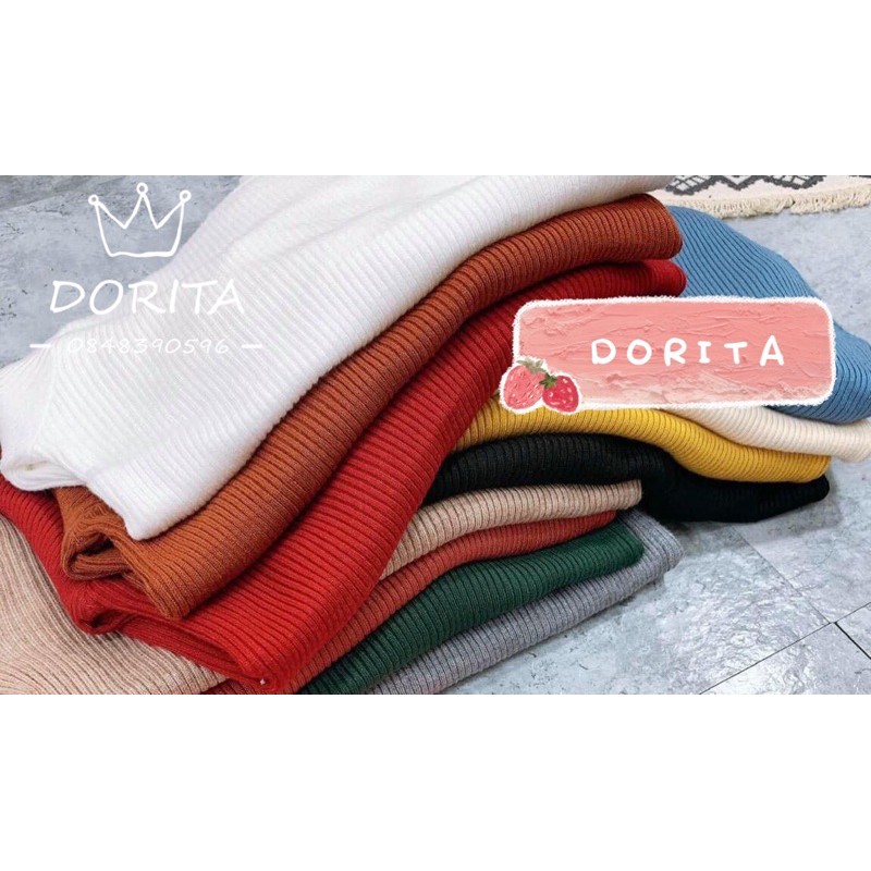 Áo len cao cổ hàng Quảng Châu - Dorita Boutique