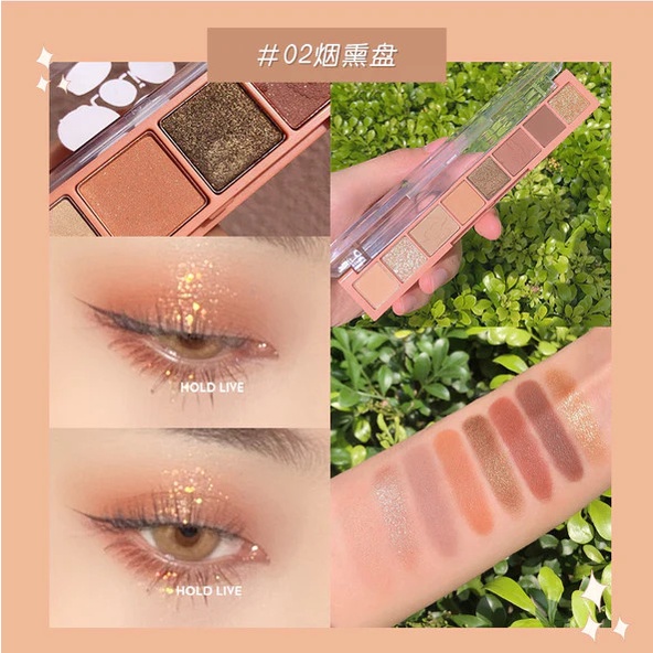 Bảng phấn mắt 8 ô Hold Live Fingertip Star
