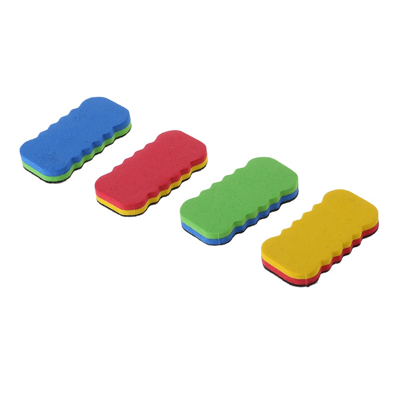 Cục Tẩy Bảng Đen Mini Nhiều Màu Lâu Trôi Có Thể Xóa Được Tiện Dụng Cho Lớp Học / Nhà Ở