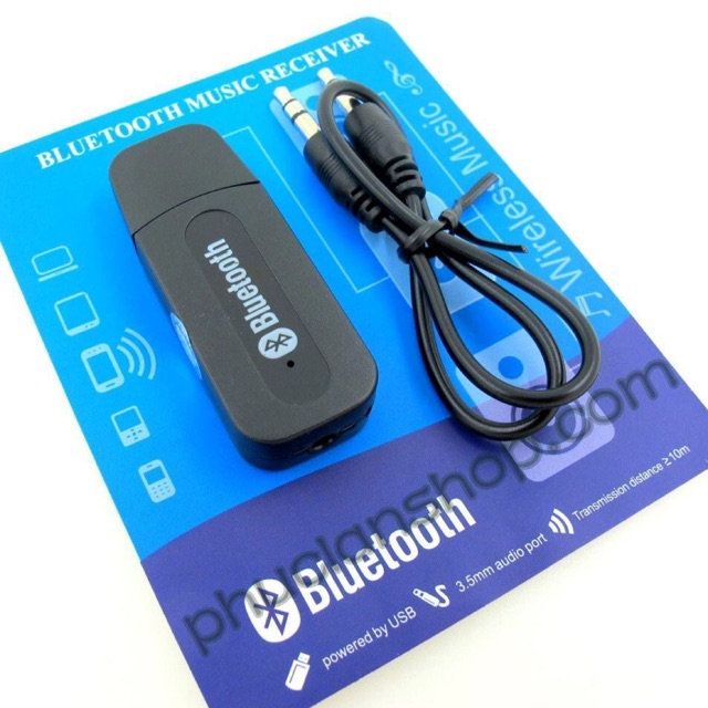 [Mã ELHACE giảm 4% đơn 300K] USB Bluetooth Audio dùng cho Điện thoại, Máy tính, Loa, Amply