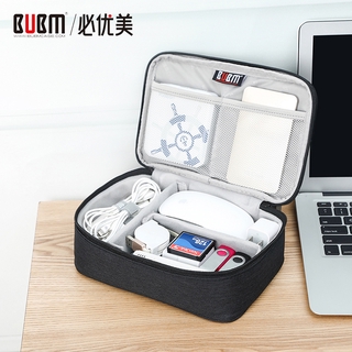 [Hàng Sẵn Có] Vỏ Ổ Cứng Ngoài Du Lịch BUBM, Túi Mang Đồ Lưu Trữ Cho Bộ Sạc Chuyển Đổi Nguồn, Túi Đựng Cáp Tiện Ích