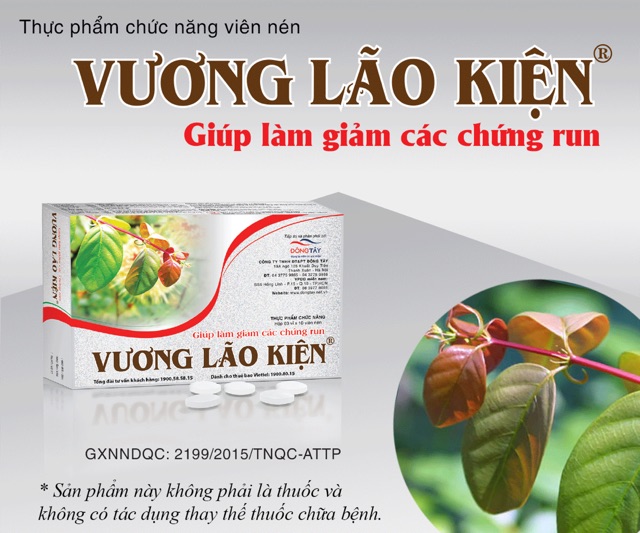[Kèm quà] Vương Lão Kiện Hộp 30 viên - Giúp giảm run chân tay