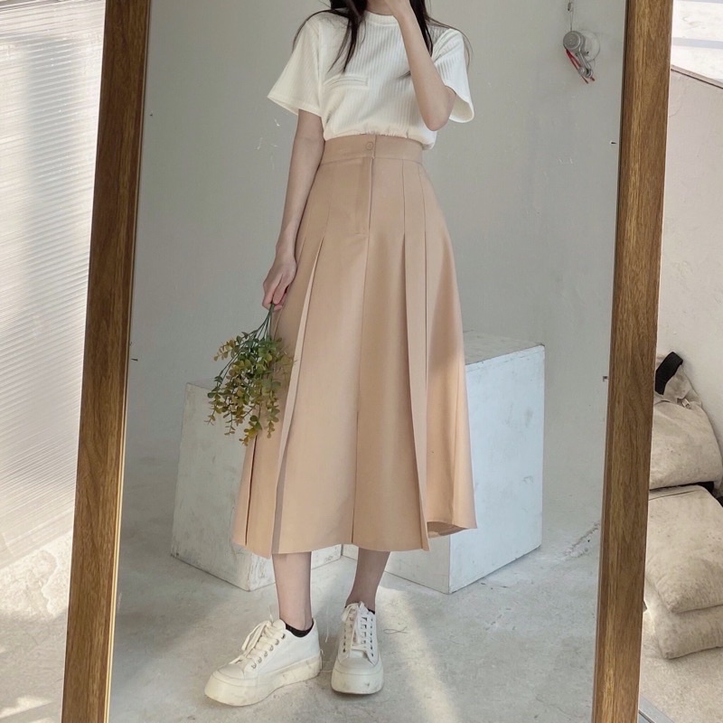 Áo pull trơn form vừa