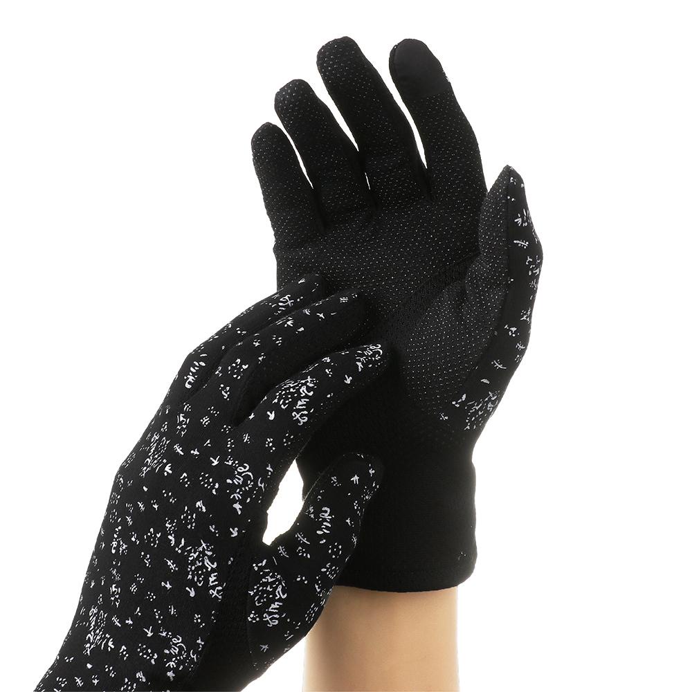 Găng Tay Cotton Chống Nắng Có Thể Chạm Màn Hình Cảm Ứng