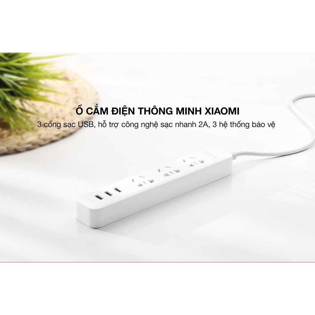 Ổ cắm điện Xiaomi Power Strip - Hàng chính hãng DGW