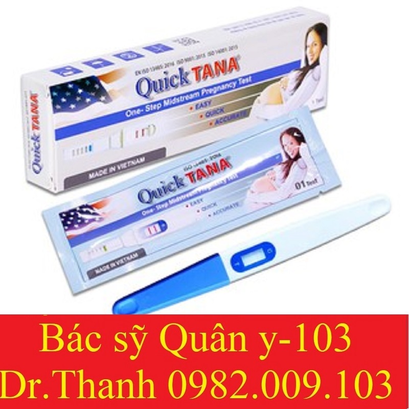 BÚT THỬ THAI QUICKTANA CHO KẾT QUẢ NHANH VÀ CHÍNH XÁC 4-6 NGÀY