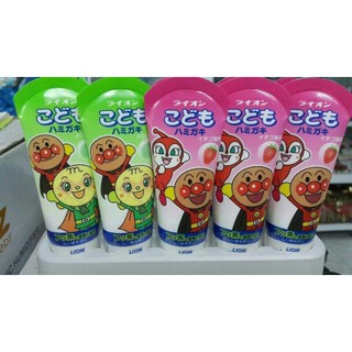 Kem đánh răng Lion  nội địa Nhật cho bé từ 1 tuổi
