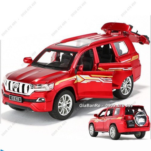 Xe Mô Hình Kim Loại Toyota Land Cruiser Prado Tỉ Lệ 1:32 - New - 9876