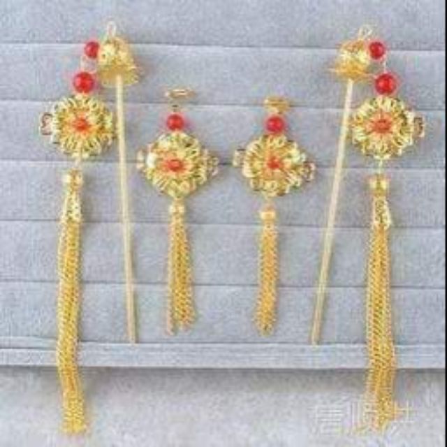 Full set trâm cài tóc cổ trang
