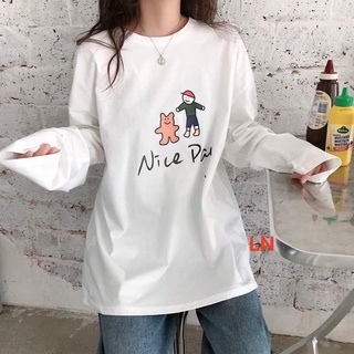 Áo người thú Nice day tay dài DA6