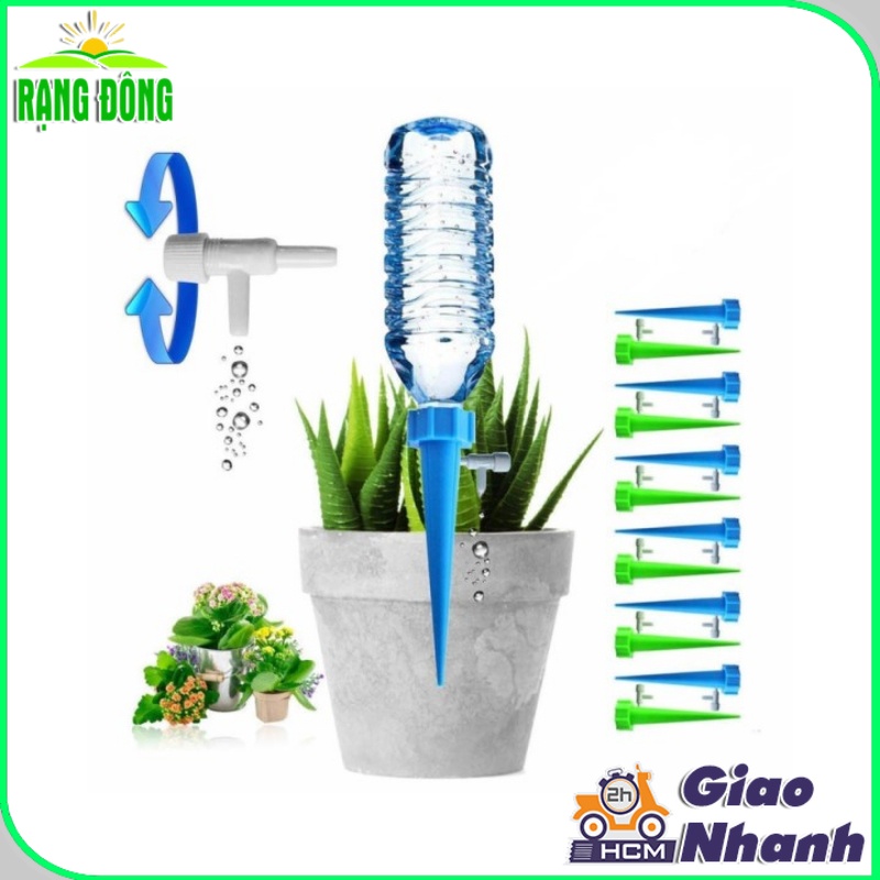 Que Tưới Nhỏ Giọt gắn chai nhựa (màu ngẫu nhiên) - Hạt giống Rạng Đông