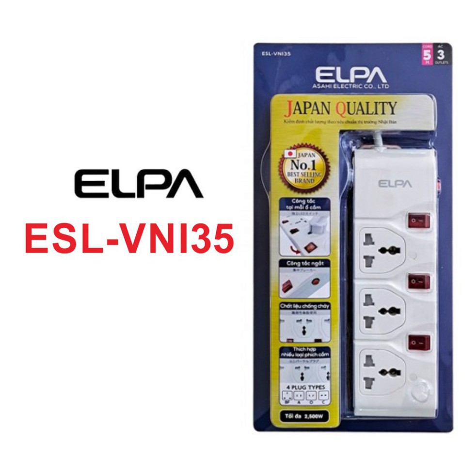 Ổ CẮM ĐIỆN ELPA - BÁN CHẠY SỐ 1 NHẬT BẢN