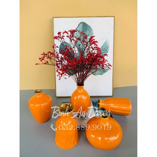 ( SET 5 LỌ & 10 LỌ MINI ĐẸP) LỌ HOA GỐM SỨ BÁT TRÀNG ĐẸP MẮT