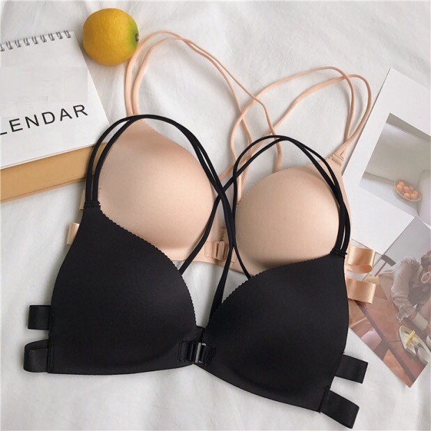 Áo Bra 2 Dây Cài Trước Đệm Bàn Tay Nâng Ngực 810 Mảnh Dáng Siêu Hót