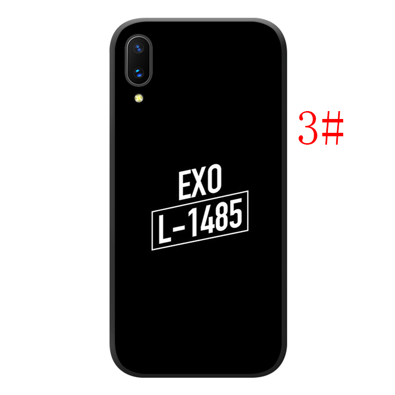 Ốp Lưng Bảo Vệ In Hình Nhóm Nhạc Exo Cho Điện Thoại Vivo V7 Plus V9 V11 V15 V19 V20 Se Pro Y75 Y79 Y85 Y89