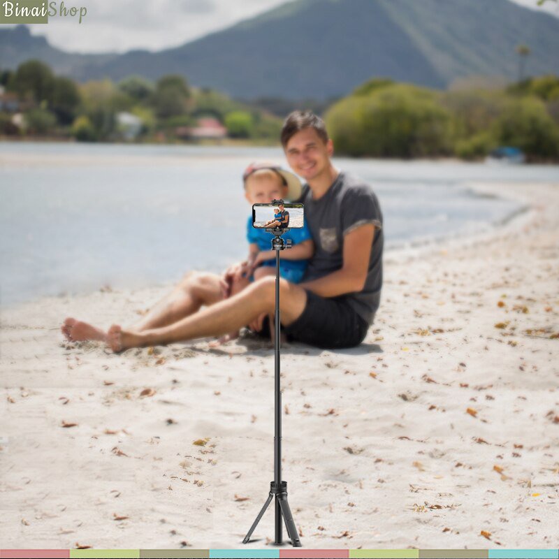Ulanzi MT-34 - Tripod Kiêm Gậy Chụp Hình Đa Năng Dành Cho Smartphone, DSLR, Gopro