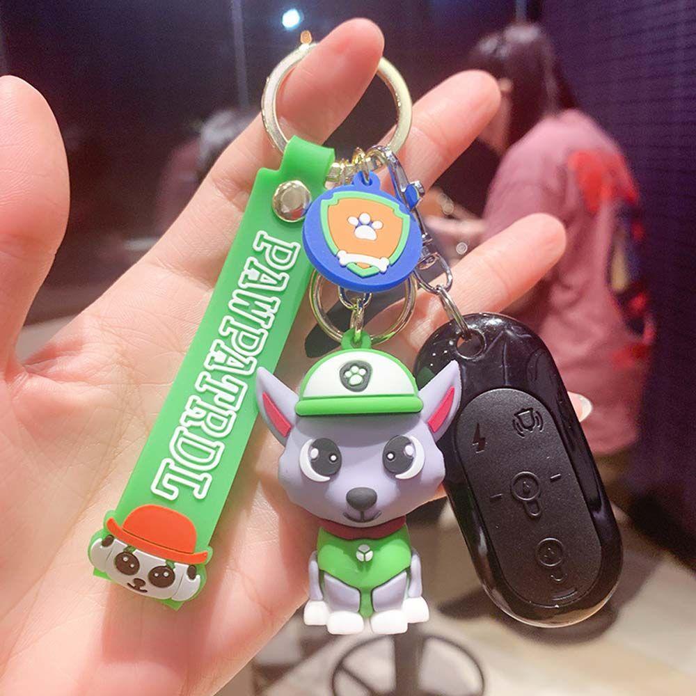 Mmluck Mô Hình Chú Chó Tuần Tra Mắt To Trang Trí Chìa Khóa