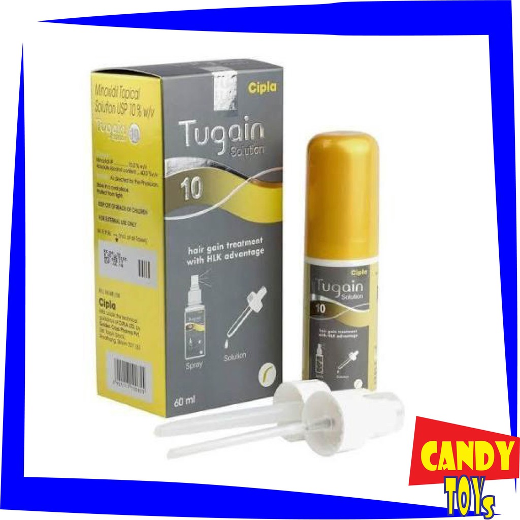 [HOT] SERUM MỌC RÂU, TÓC TUGAIN MINOXIDIL 10% CIPLA