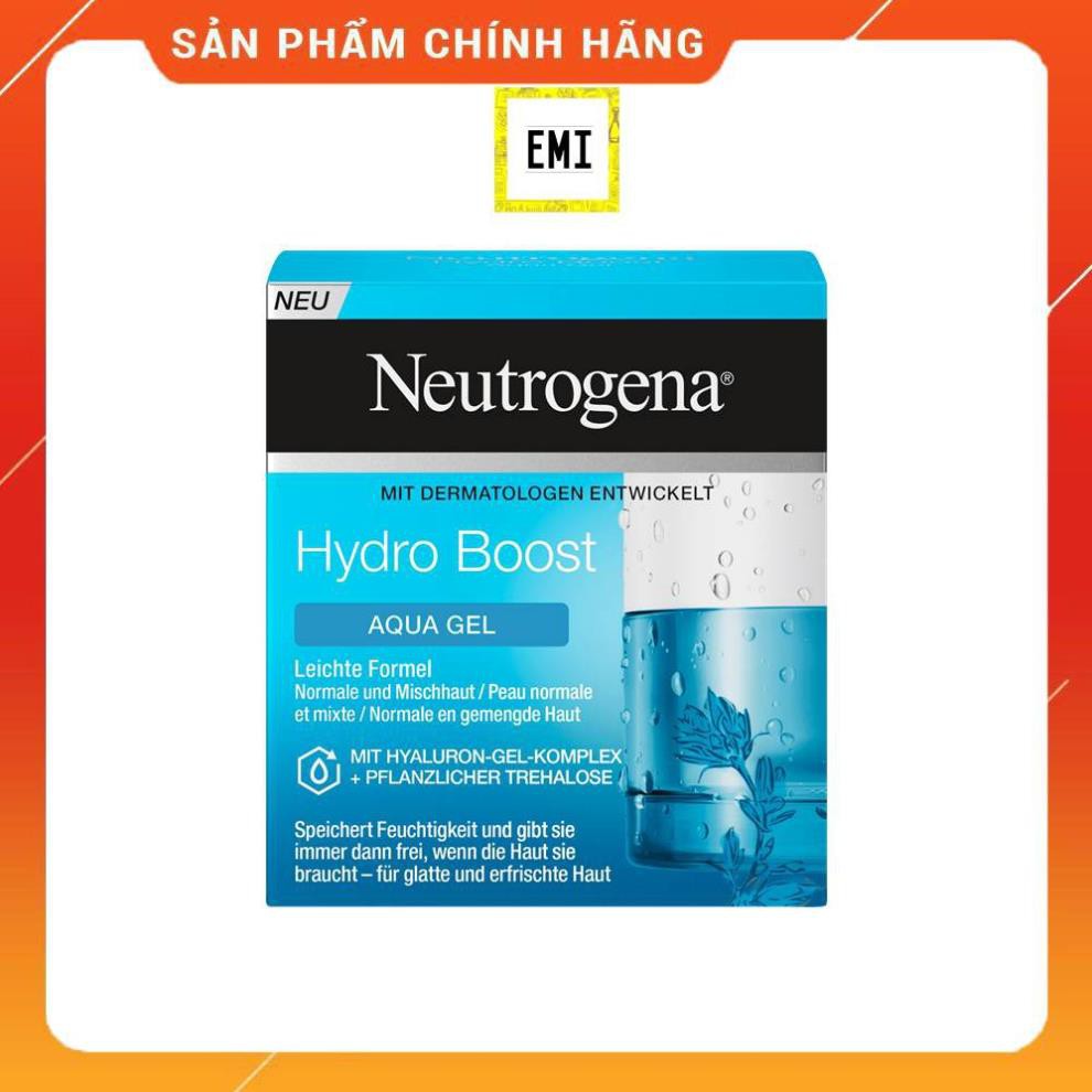 Kem Dưỡng Ẩm Cấp Nước Neutrogena Hydro Boost Aqua-Gel 50ml Cho Da Hỗn Hợp, Da Nhờn