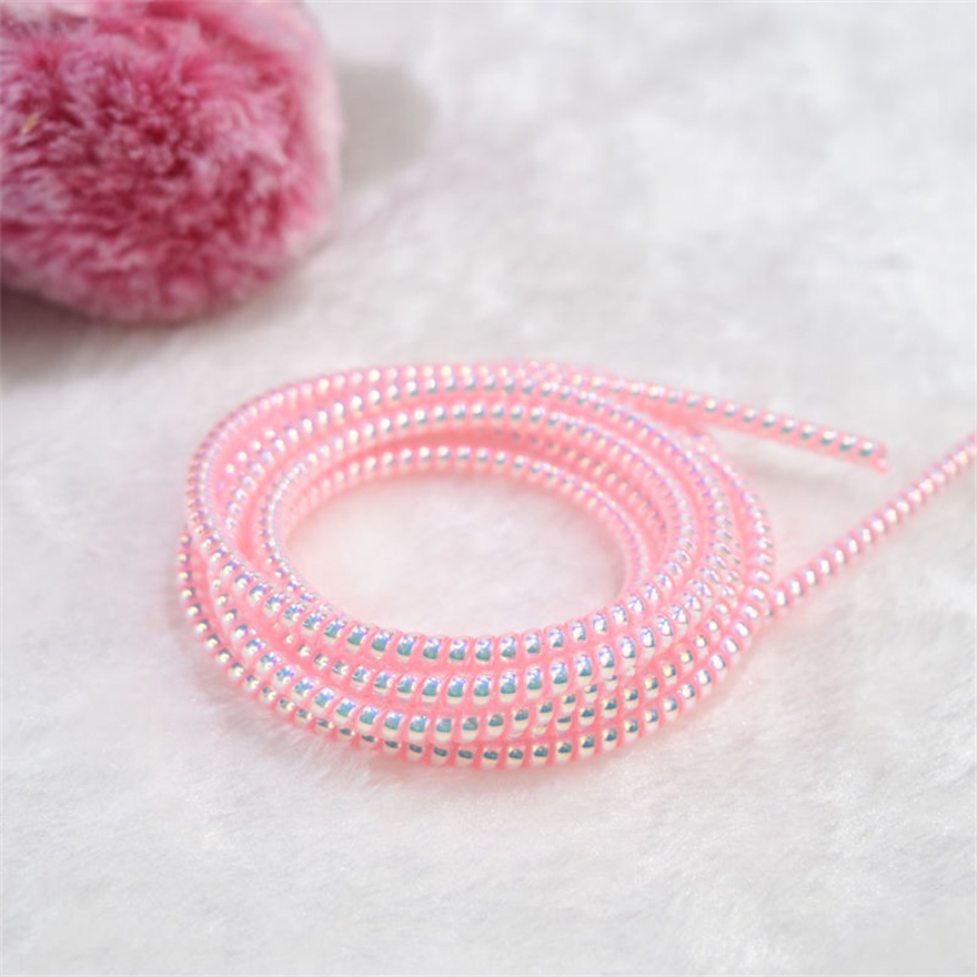 Lesser Colorful Data cable headphone cable protector Data Cable Protective Sleeve Winding Wire