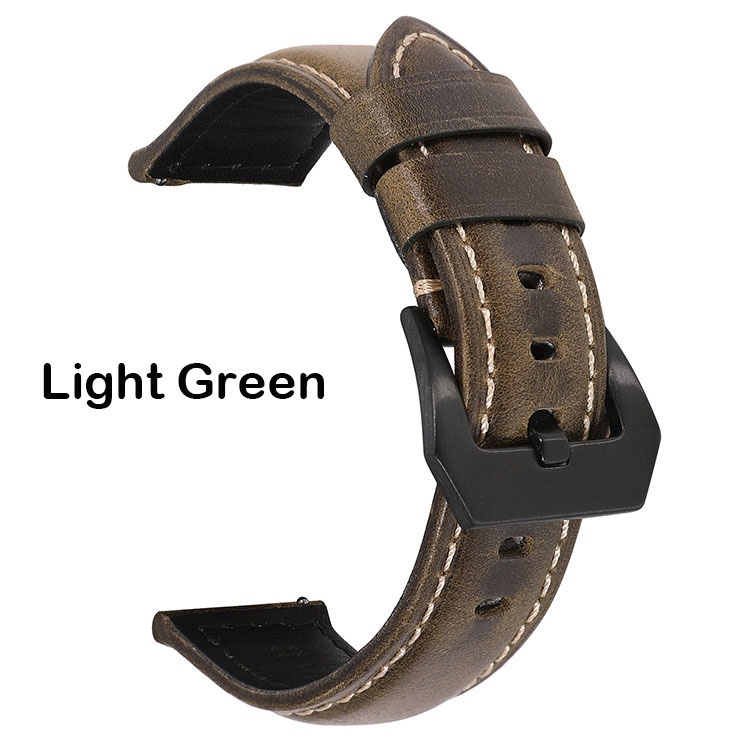 PANERAI Dây Đeo Đồng Hồ Bằng Da Bò 18mm 20mm 22mm 24mm 26mm Phong Cách Vintage