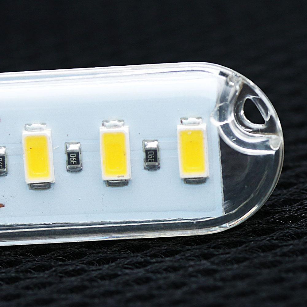 2 Đèn LED 3 Bóng 5730 SMD Cổng USB Mini Siêu Sáng