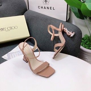 Sandal cao gót YS 9P quai ngang Sang chảnh
