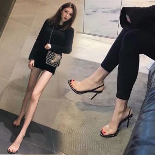 Com bo 2 đôi gÓT VIỀN ĐINH CỰC XINH