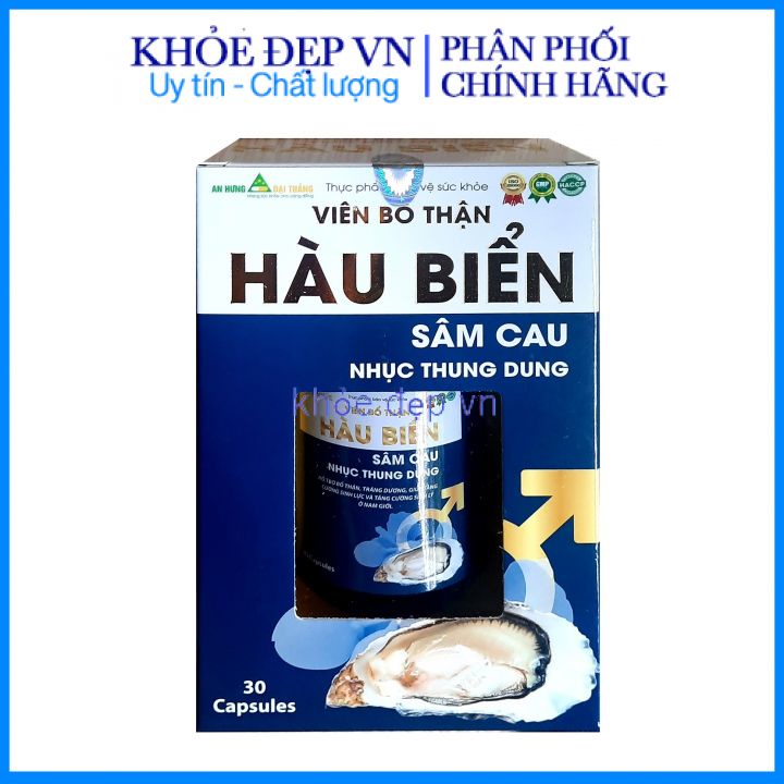 Tăng cường sinh lý sâm nhung bổ thận hàu biển  30 viên - che tên