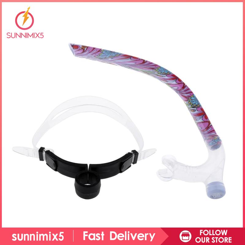 Ống Thở Tập Bơi Bằng Silicone 42cm / 16.5 ''