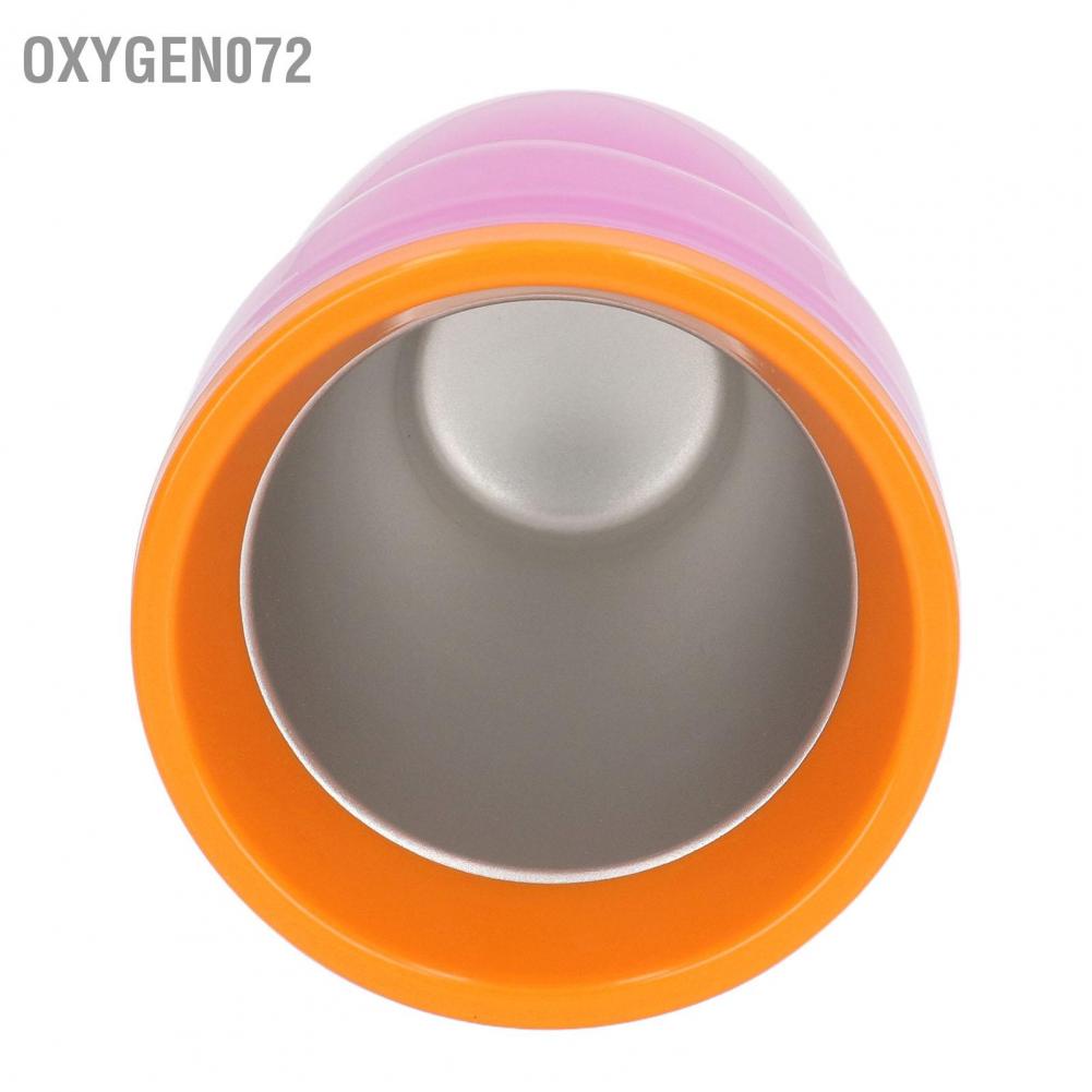 Oxygen072 Cốc bóp đá cốc Di động Khát nước Tự làm Slushie cho Người lớn Trẻ em 180ml