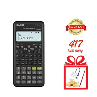Máy Tính Casio FX 570ES Plus New 2nd Edition Nhập Khẩu Thái Lan 7 Năm Bảo Hành Chính Hãng 417 Tính Năng