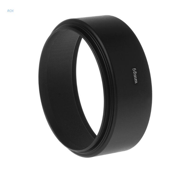 Loa che nắng ROX 58mm cho máy ảnh Canon DSLR SLR