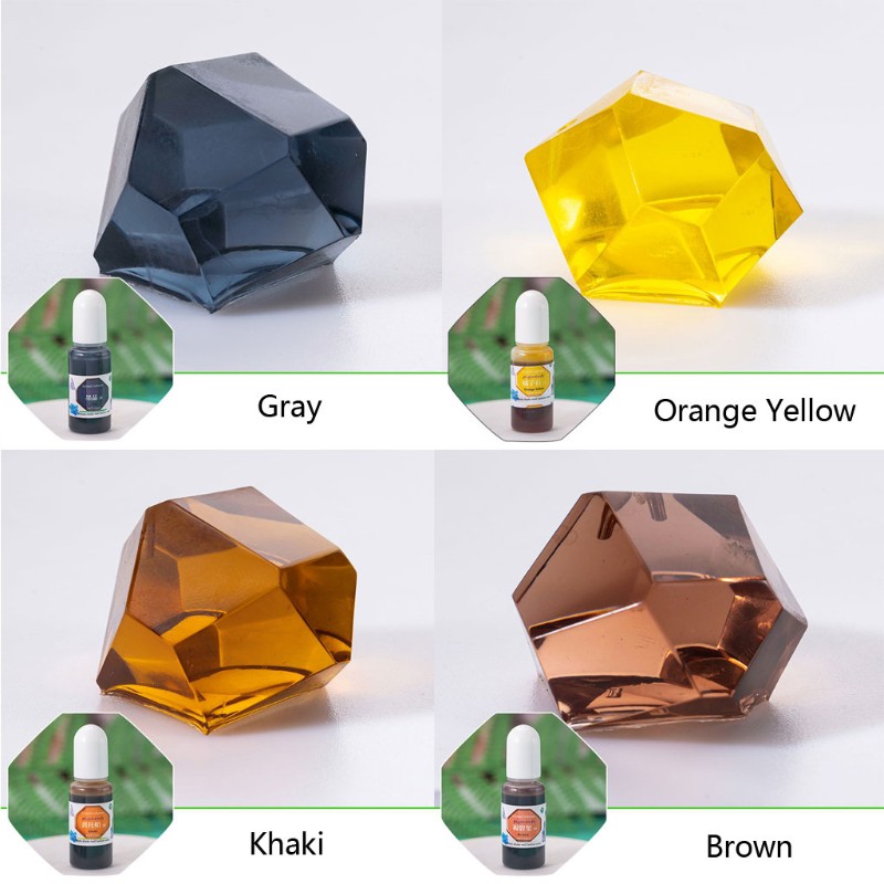 (Hàng Mới Về) Bộ 24 Lọ Màu Pha Lê Trong Suốt Dùng Để Làm Son Dưỡng / Tô Màu Môi