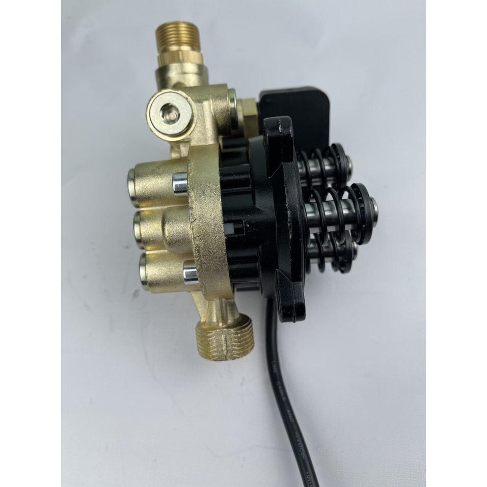 Bộ đầu bơm máy rửa xe mini có chỉnh áp, Đầu bơm máy rửa xe gia đình, Máy xịt rửa xe
