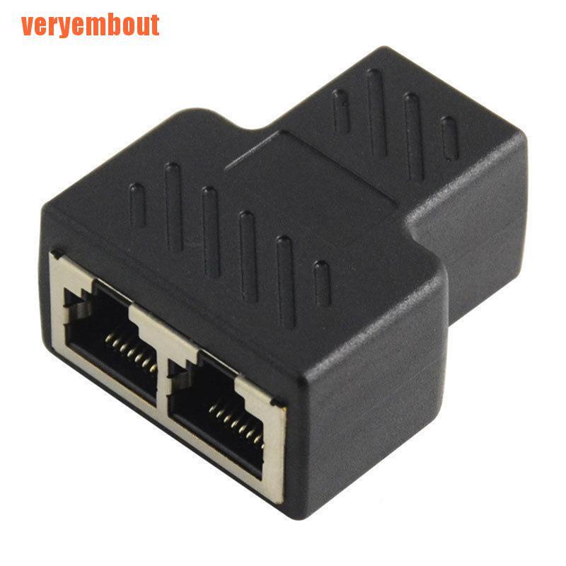 Đầu Chia Cổng Mạng Lan Rj45 Từ 1 Sang 2 | BigBuy360 - bigbuy360.vn