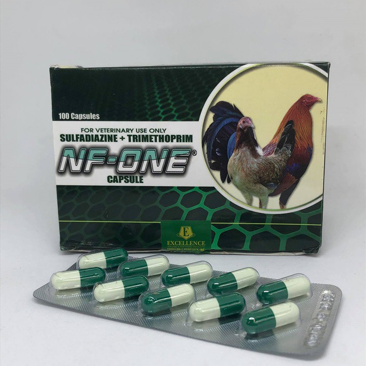Nf-One Chuyen Duong Ruot, Tieu Hóa Cho Gà - Hộp 100 Viên và Chiết Lẻ