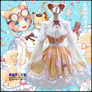 [ORDER] Cosplay trang phục Mechanic Tracy candy lolita Identity V IDV