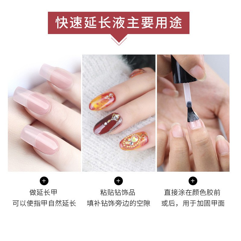 Gel nối móng As mã WN chai đen 15ml chính hãng