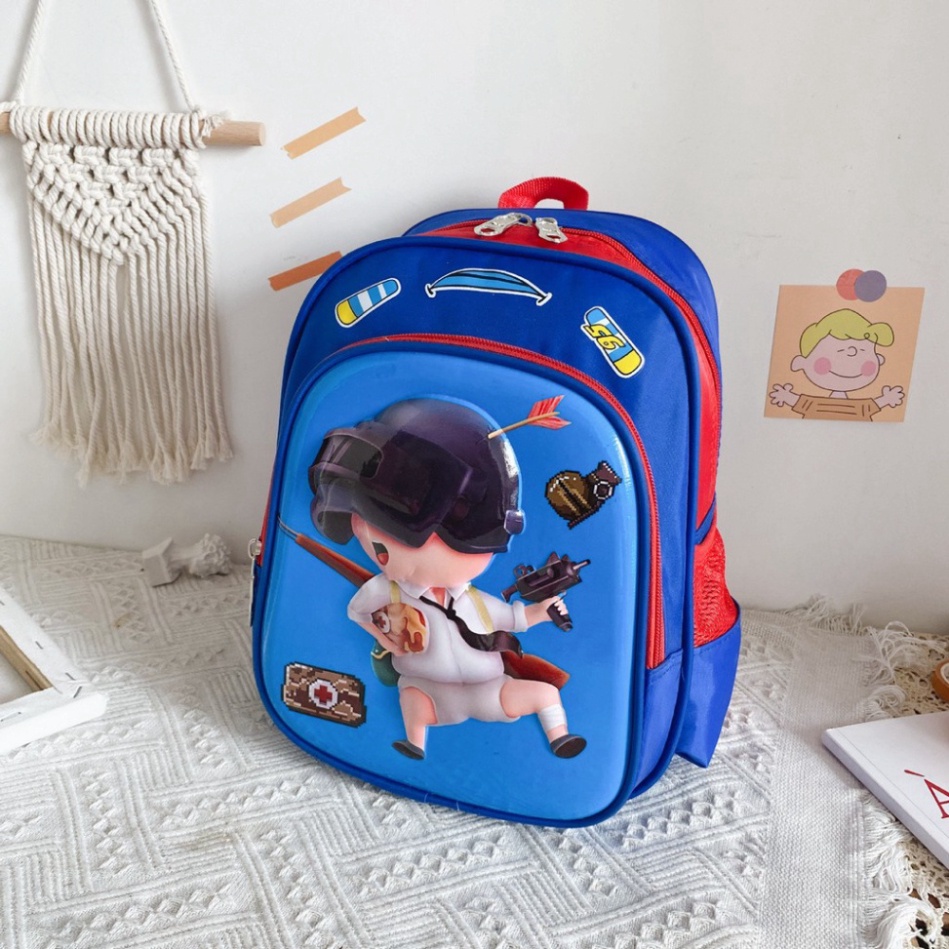 Balo trẻ em siêu anh hùng cho bé mẫu giáo, học sinh cấp 1 đi học siêu nhẹ Babyjoy Mart