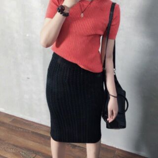 Chân váy len xuất Hàn