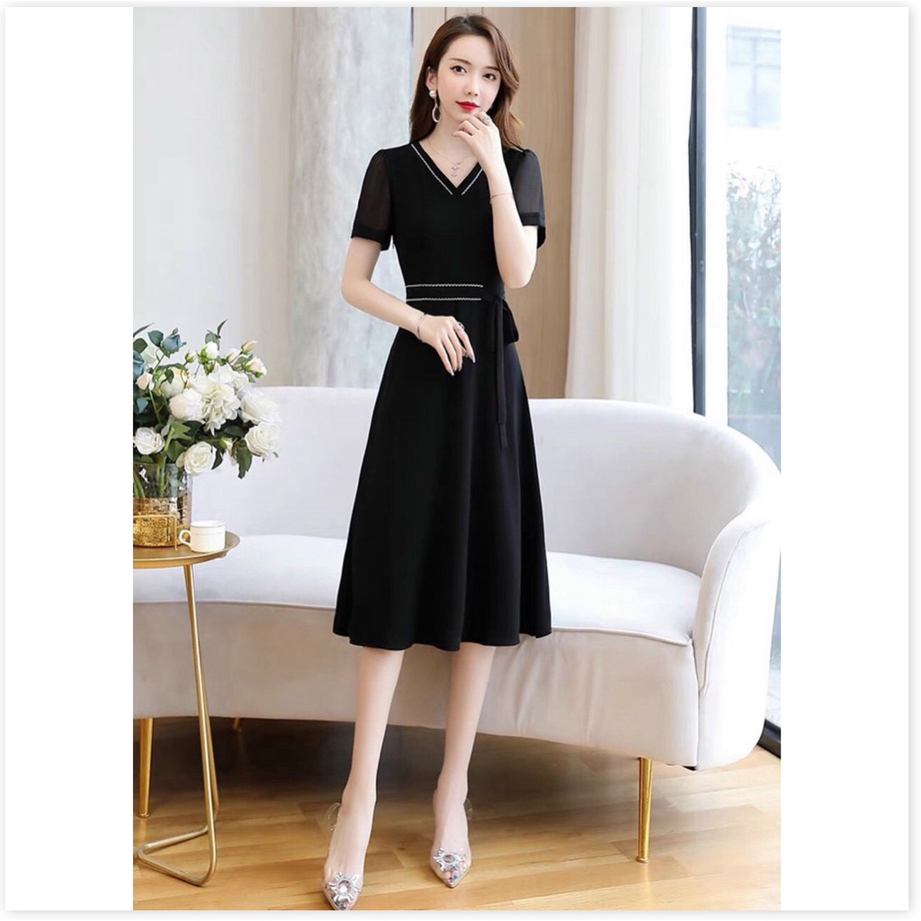 ĐẦM VOAN Ý NỮ SIÊU SANG TÔN DÁNG , DỰ TIỆC CHO CÁC CÔ NƯƠNG KOKO MI