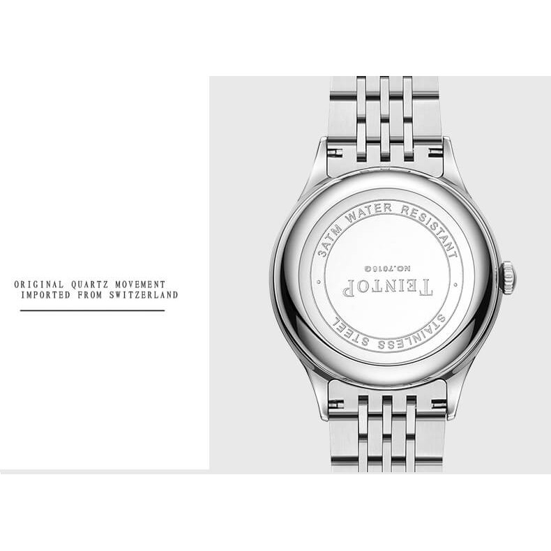 Đồng hồ nam chính hãng Teintop T7017-1, Fullbox, kính sapphire chống xước, chịu nước tốt