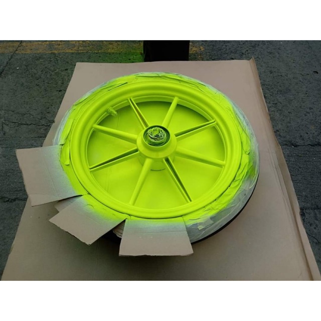 Combo Sơn Xịt Samurai màu vàng 56 huỳnh quang chuẩn quy trình 4 bước