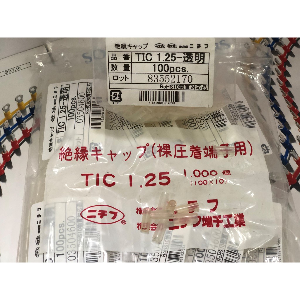 Mũ chụp đầu Cosse NICHIFU TIC1.25 nhiều màu – túi 100 cái