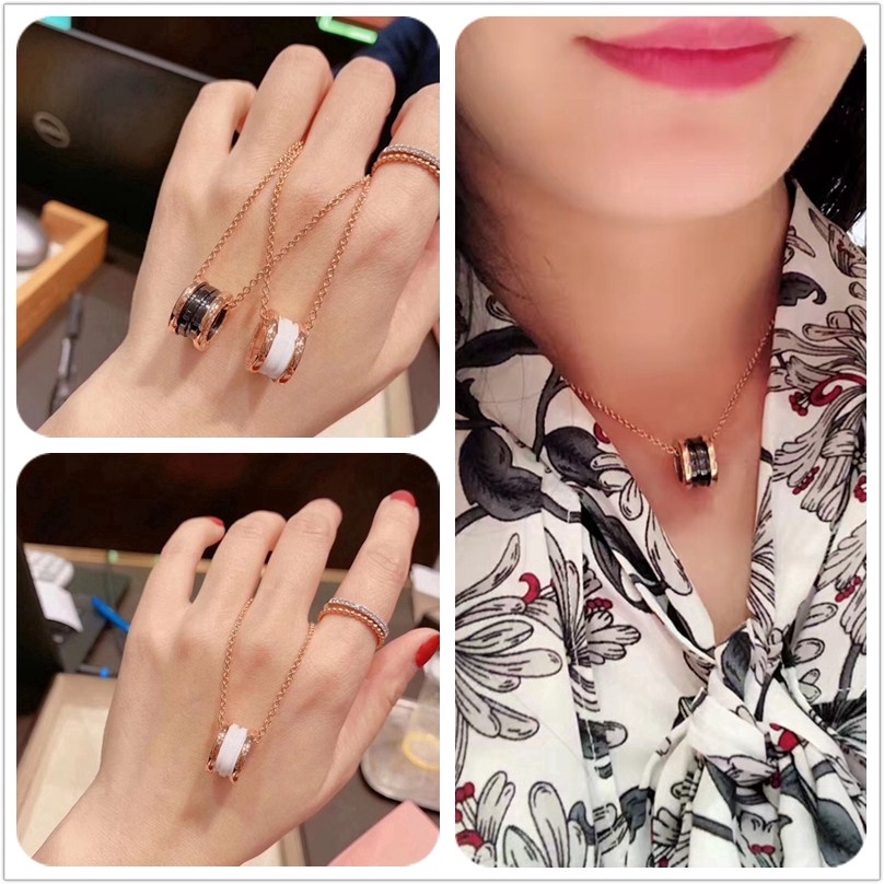Dây chuyền xích mạ vàng 18K mặt dây hình độc đáo thời trang dành cho nữ