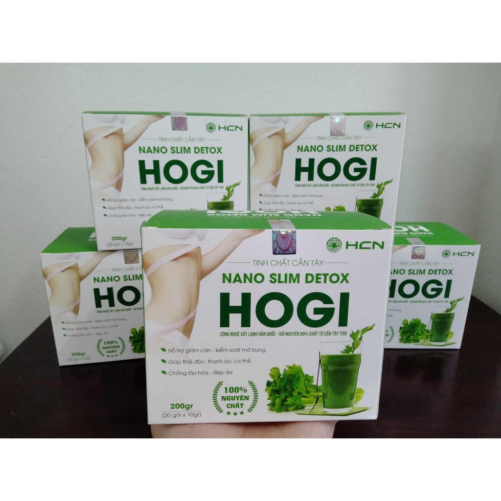 [ Chính hãng ] Tinh chất cần tây nano slim detox Hogi - Cần tây Hogi giảm cân