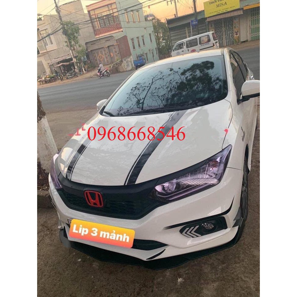 Lip Trước, Cản Trước Thể Thao City Đời 2015-2020,2021-2023 Nhựa ABS Cao Cấp
