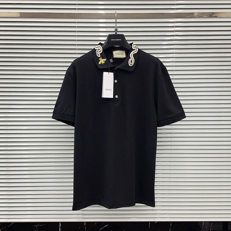 Áo Polo Nam Cổ Thêu Rắn Ong Chất Cotton Cá Sấu Cao Cấp PL06P